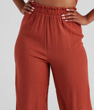 Weekend Mood Wide-Leg Pants