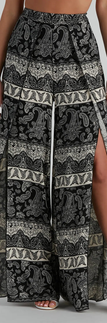 Effortless Boho Flair Tulip Pants