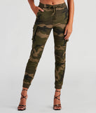 Boss Moves Camouflage Cargo Joggers