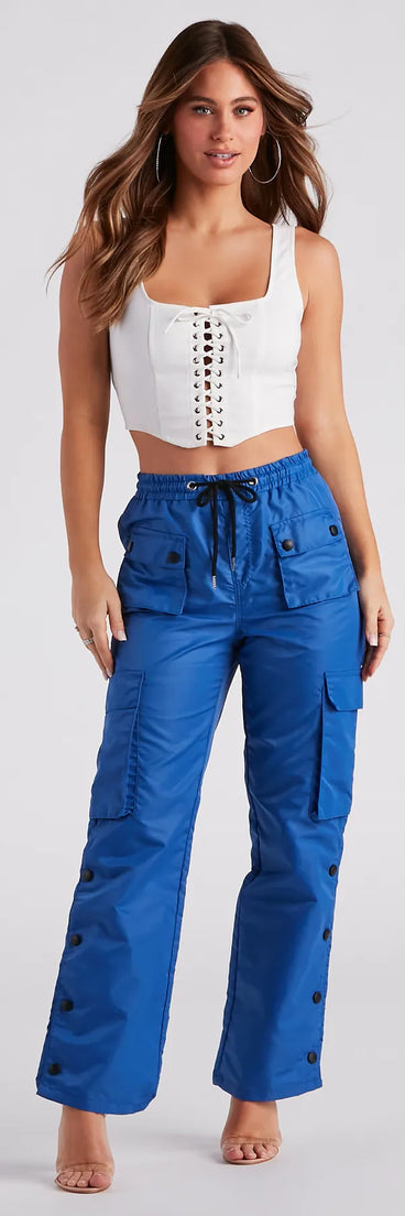 On My Street High-Rise Cargo Pants