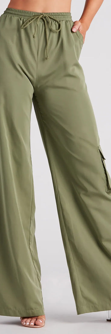 Take Action High Rise Cargo Pants