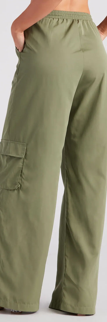 Take Action High Rise Cargo Pants