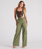 Take Action High Rise Cargo Pants