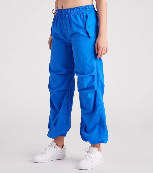 Cool Meter Mid-Rise Parachute Cargo Pants | Windsor