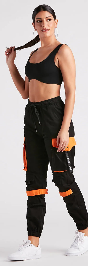 Good Time Twill Cargo Joggers