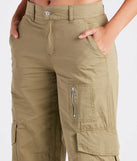 Serving Trendy Vibes Wide-Leg Cargo Pants