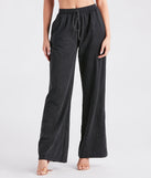Weekend By The Bay Cotton Wide-Leg Pants