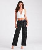 Casual Hangout Straight-Leg Cargo Pants