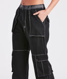 Casual Hangout Straight-Leg Cargo Pants