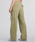 Casual Mood Wide-Leg Cargo Pants