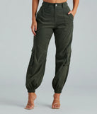 Big On Comfort High-Rise Cargo Joggers