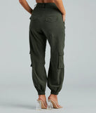 Big On Comfort High-Rise Cargo Joggers