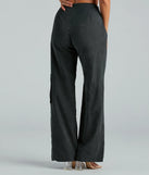 Trendy Girl Wide-Leg Cargo Twill Pants