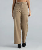 High-Rise Wide-Leg Carpenter Pants