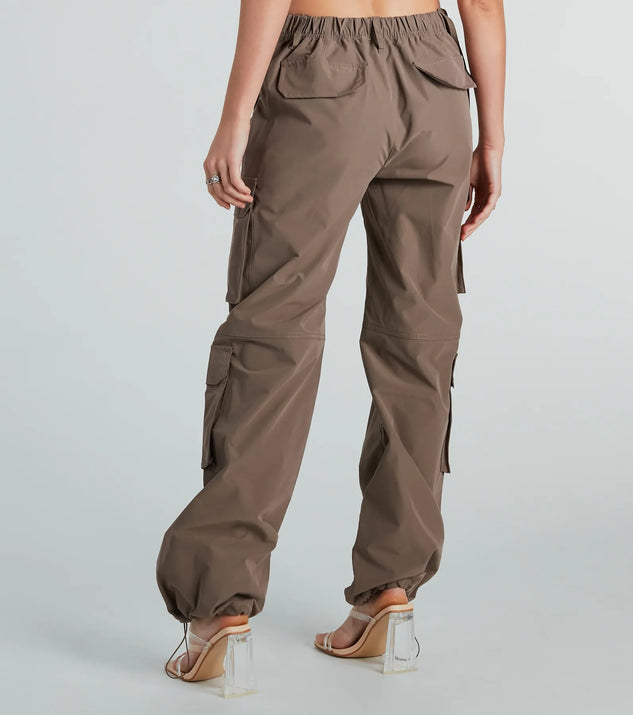 Out For The Day High-Rise Cargo Pants | Windsor