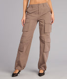 Out For The Day High-Rise Cargo Pants
