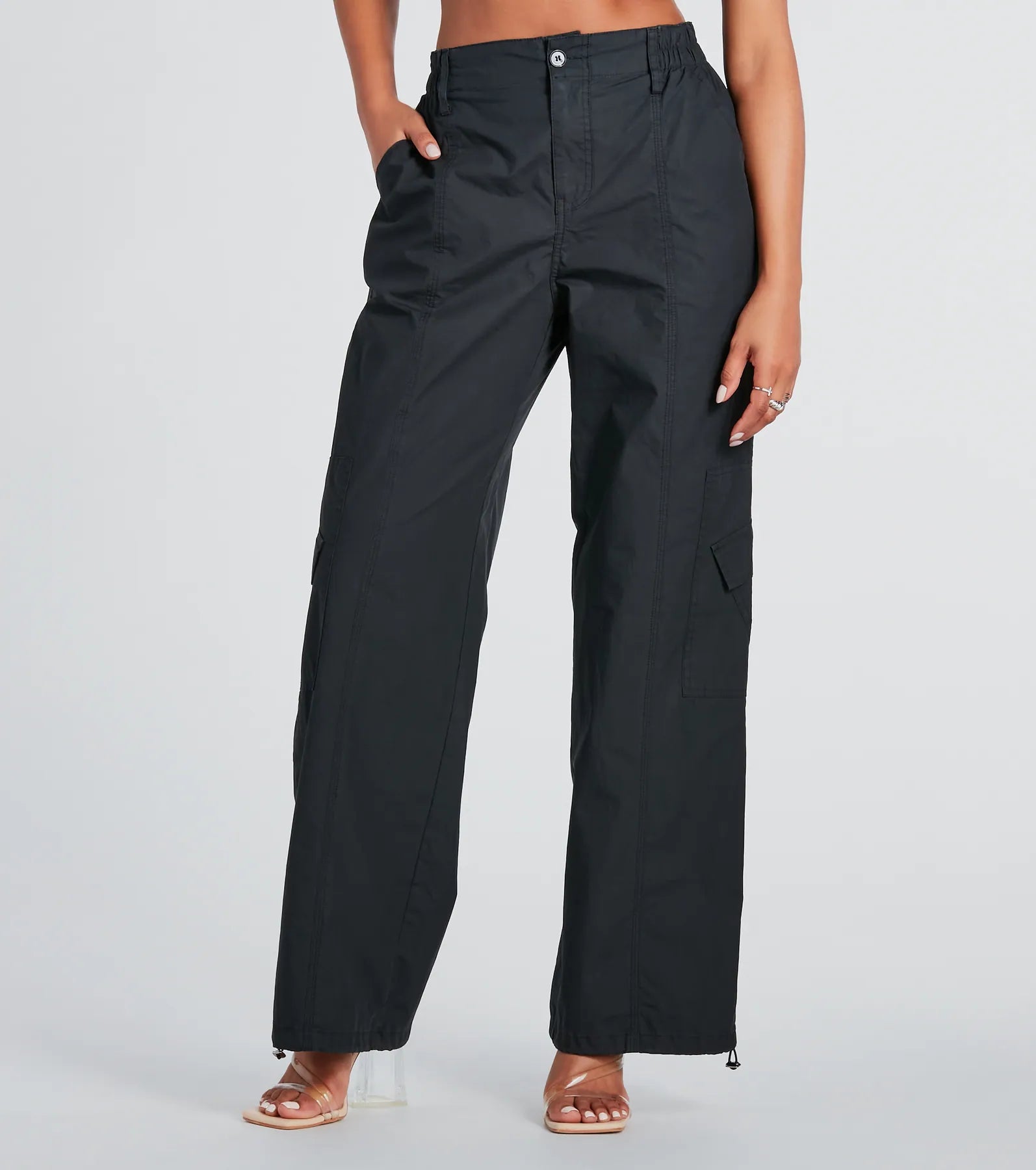 Major Cool Girl Parachute Cargo Pants | Windsor
