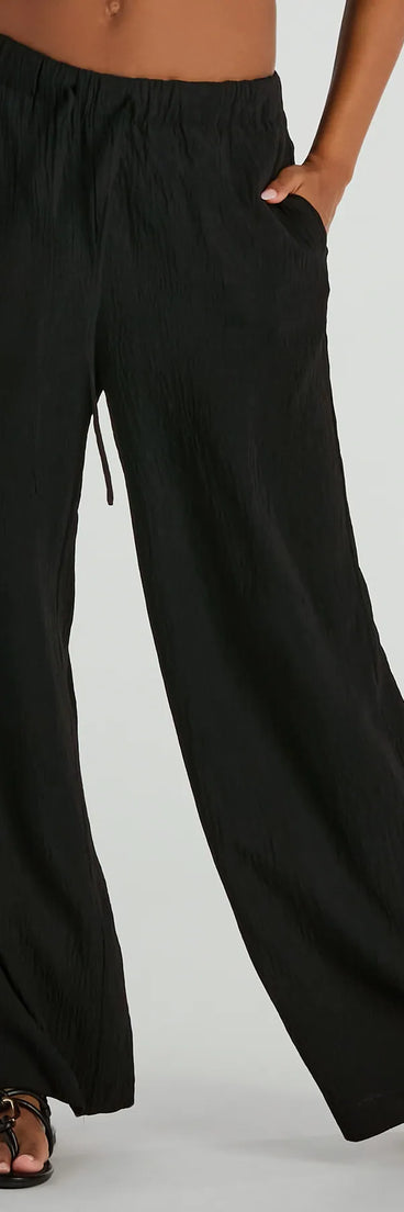 Laid Back Cutie High-Rise Wide-Leg Pants