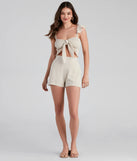 Casual And Chic Linen Shorts