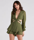 Breeze In Style Ruffled Skater Romper