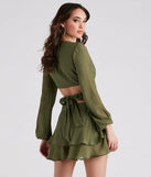 Breeze In Style Ruffled Skater Romper