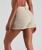 Making Waves Linen High Rise Shorts