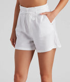 Beach Stroll Linen Shorts