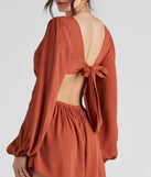 Out Of Town Long Sleeve Romper