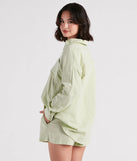 Coastal Cute Linen Top And Shorts Set