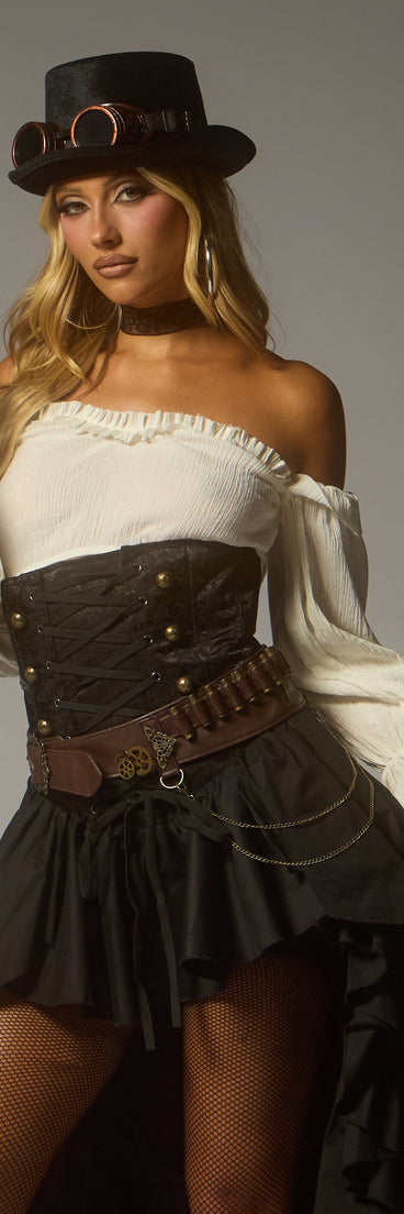 Wanted: Steampunk Western Outlaw Costume Set