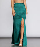Under The Sea Satin Mermaid Skirt