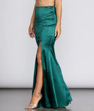 Under The Sea Satin Mermaid Skirt