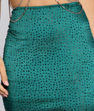 Under The Sea Satin Mermaid Skirt