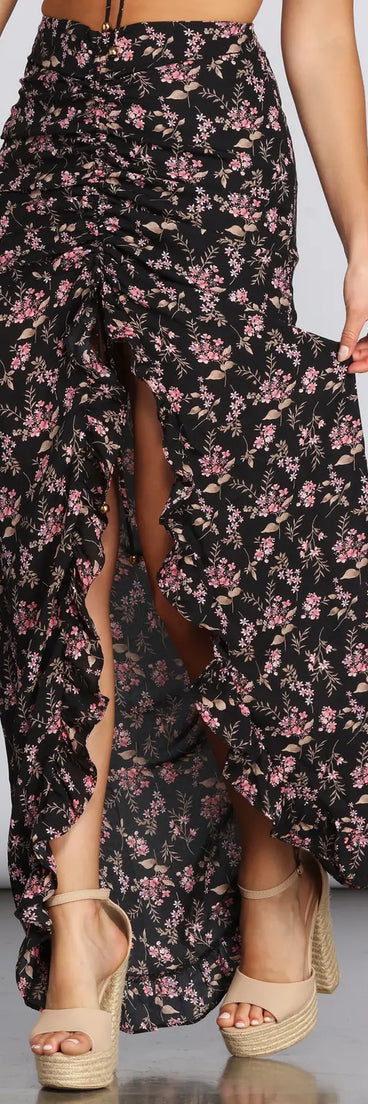 Room To Grow Floral Skirt