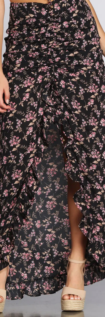 Room To Grow Floral Skirt