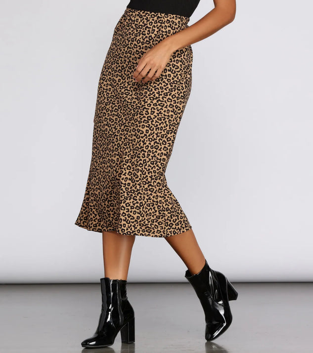 Ready To Roar Leopard Midi