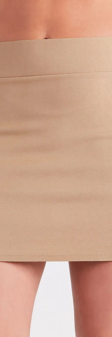 Lowkey Style Cargo Mini Skirt