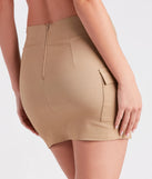 Lowkey Style Cargo Mini Skirt
