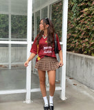 
Upgrade your style game for 2025 with the Pick Of The Season Belted Plaid Mini Skirt, perfect for any fashion-forward wardrobe.