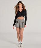 
Upgrade your style game for 2025 with the Sweetly Trendy High-Rise Pleated Denim Mini Skirt in black, perfect for any fashion-forward wardrobe.