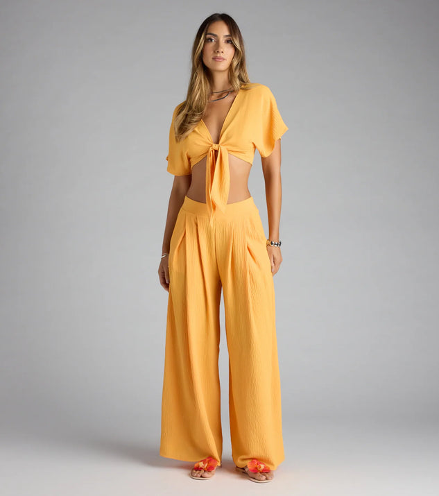 Weekend Vibes Wide-Leg Palazzo Pants | Windsor Weekend Vibes Wide-Leg Palazzo Pants | Windsor