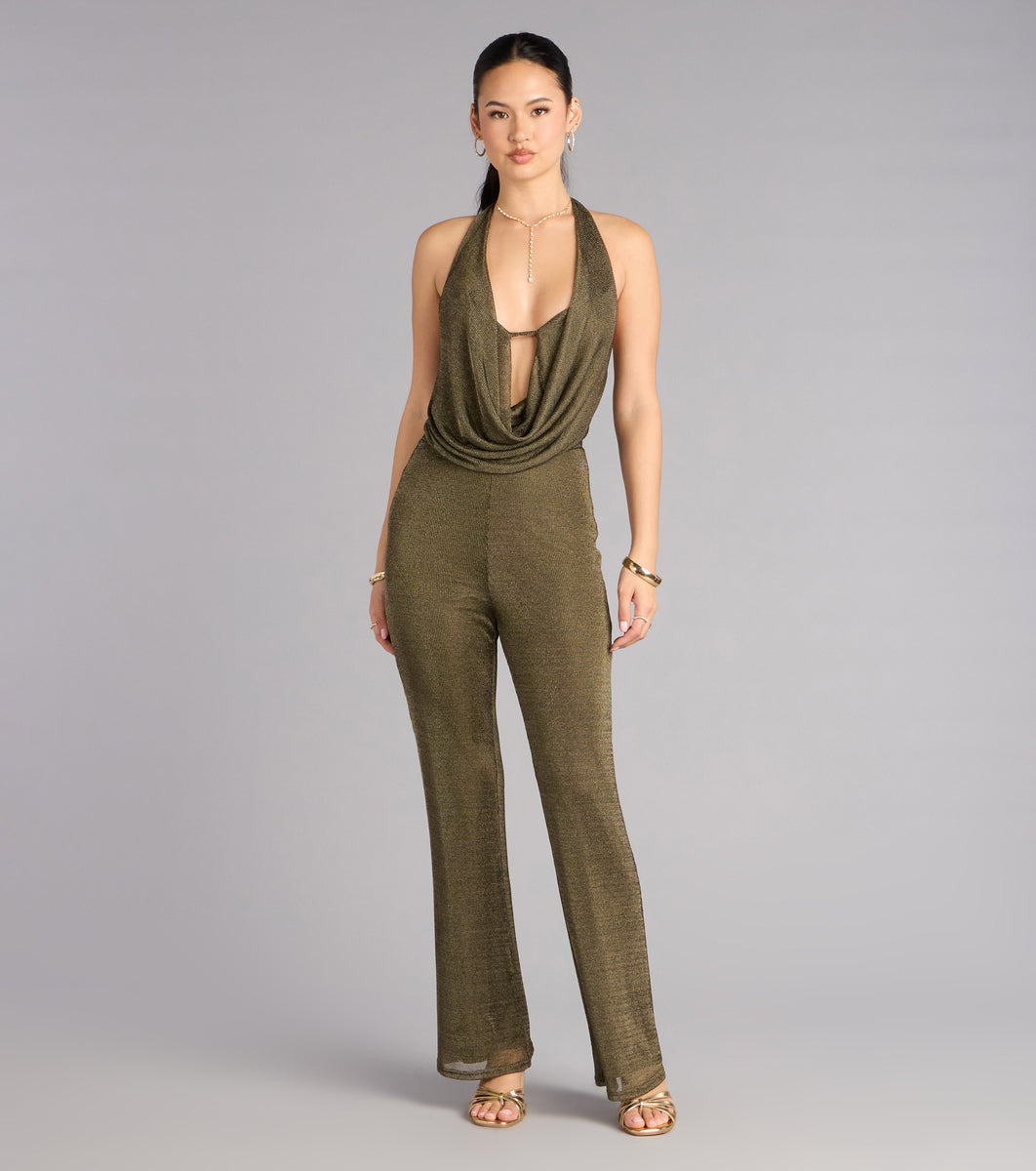 HALTER JUMPSUIT GIVEN TO THE WILD main image 1