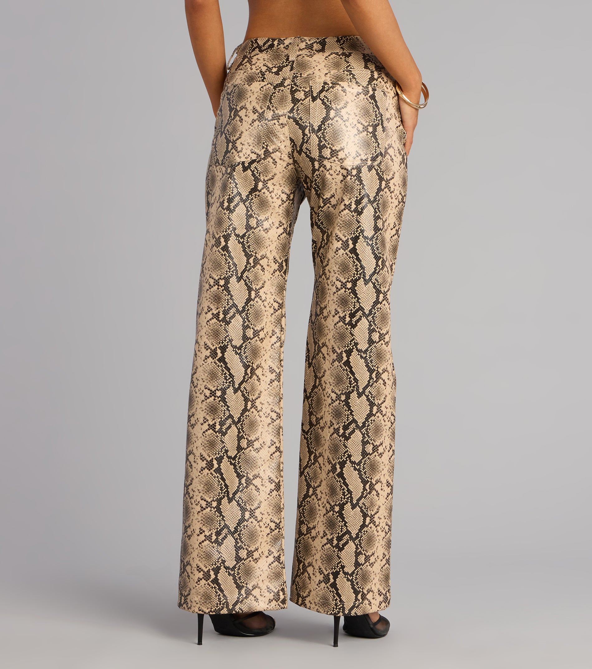Wild Intent Snake Print Pants | Windsor