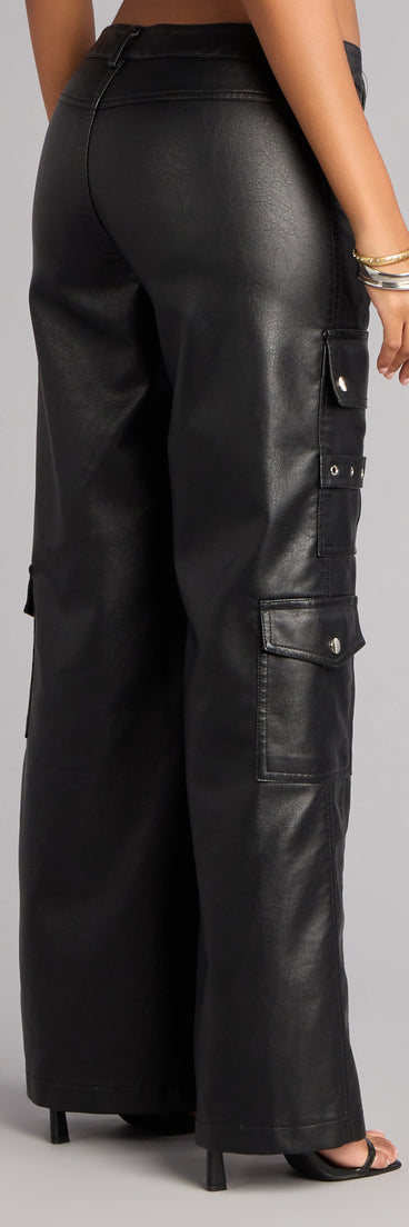 Cool Intentions Mid Rise Cargo Pants