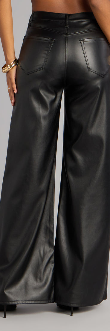 Too Cool High-Rise Wide Leg Pants
