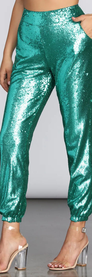 Oasis Princess Sequin Joggers