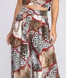 Animal Desire High-Waist Pants