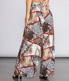 Animal Desire High-Waist Pants