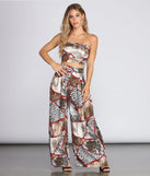 Animal Desire High-Waist Pants