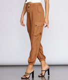 Button Down Cargo Pants